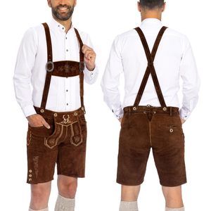 NEW OKTOBERFEST LEDERHOSEN MEN - REAL LEATHER - THE ORIGINAL MEN'S LEDERHOSEN FR